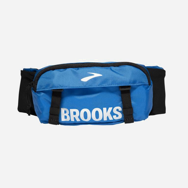 Brooks Women's Stride Waist Pack Running Backpack Singapore - Blue/Black (87231-SMYF)